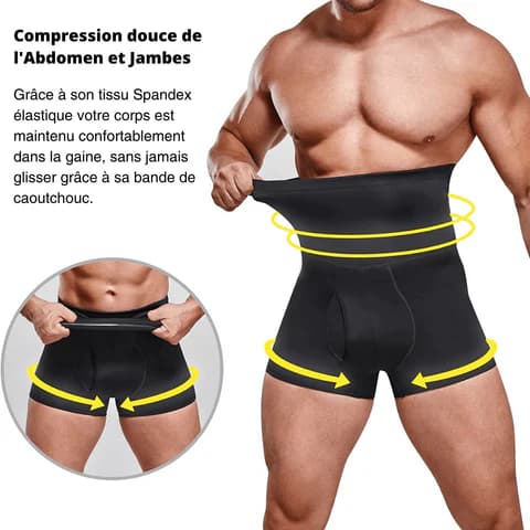 Gaine Ventre Plat amincissante homme