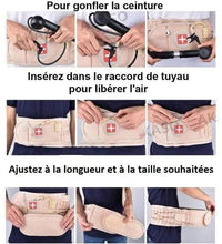 Ceinture Lombaire Gonflable de Décompression