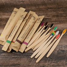 Kit 10 Brosses à Dents Adulte I Bambou
