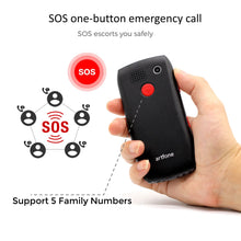 Téléphone Portable Senior Débloqué avec Grandes Touches, Bouton SOS