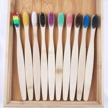 Kit 10 Brosses à Dents Adulte I Bambou
