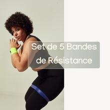 Set de 5 Bandes de Résistance – Renforcement Musculaire et Flexibilité