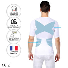 T-Shirt Gainant et Correcteur de Posture Mixte