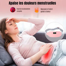 Ceinture menstruelle vibrante et chauffante
