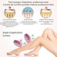 Épilateur à lumière pulsée