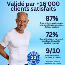 T-Shirt Gainant et Correcteur de Posture Mixte