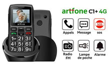 Téléphone Portable Senior Débloqué avec Grandes Touches, Bouton SOS